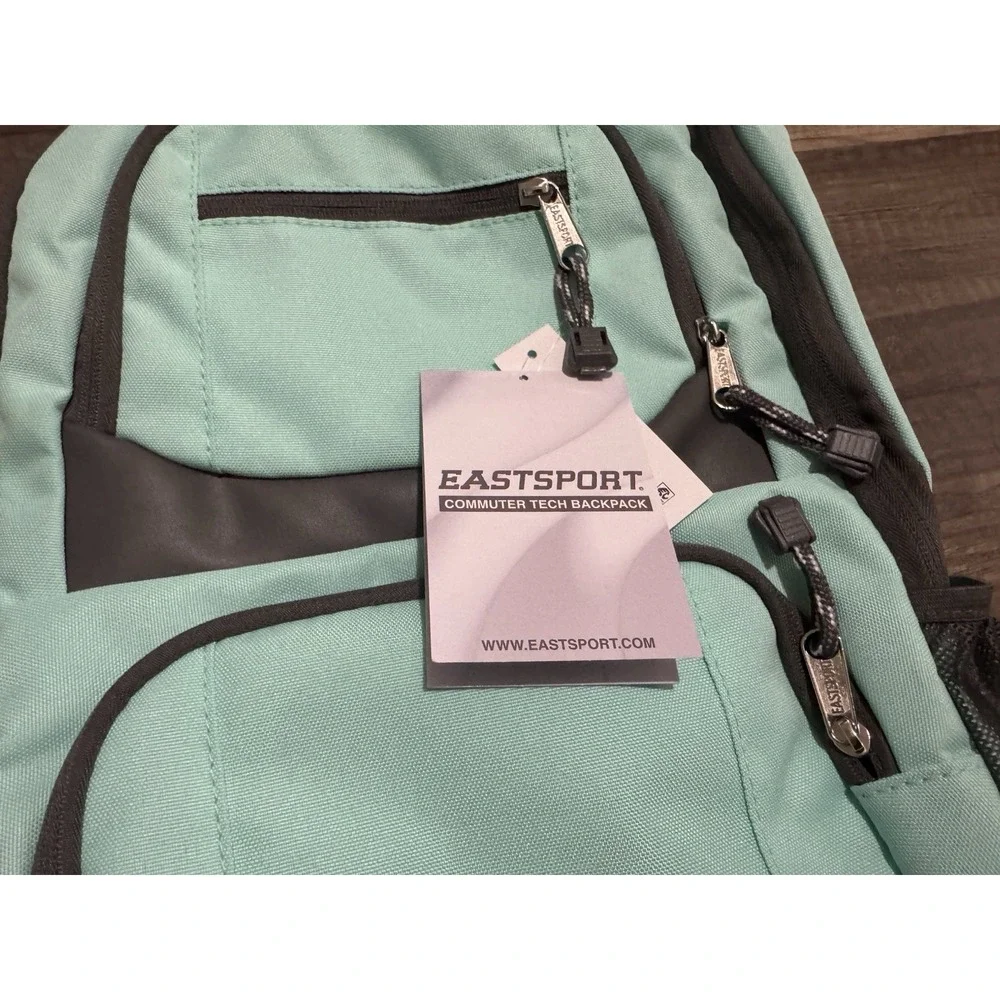 Eastsport‎ Unisex Commuter Tech Backpack, Carnival Mint